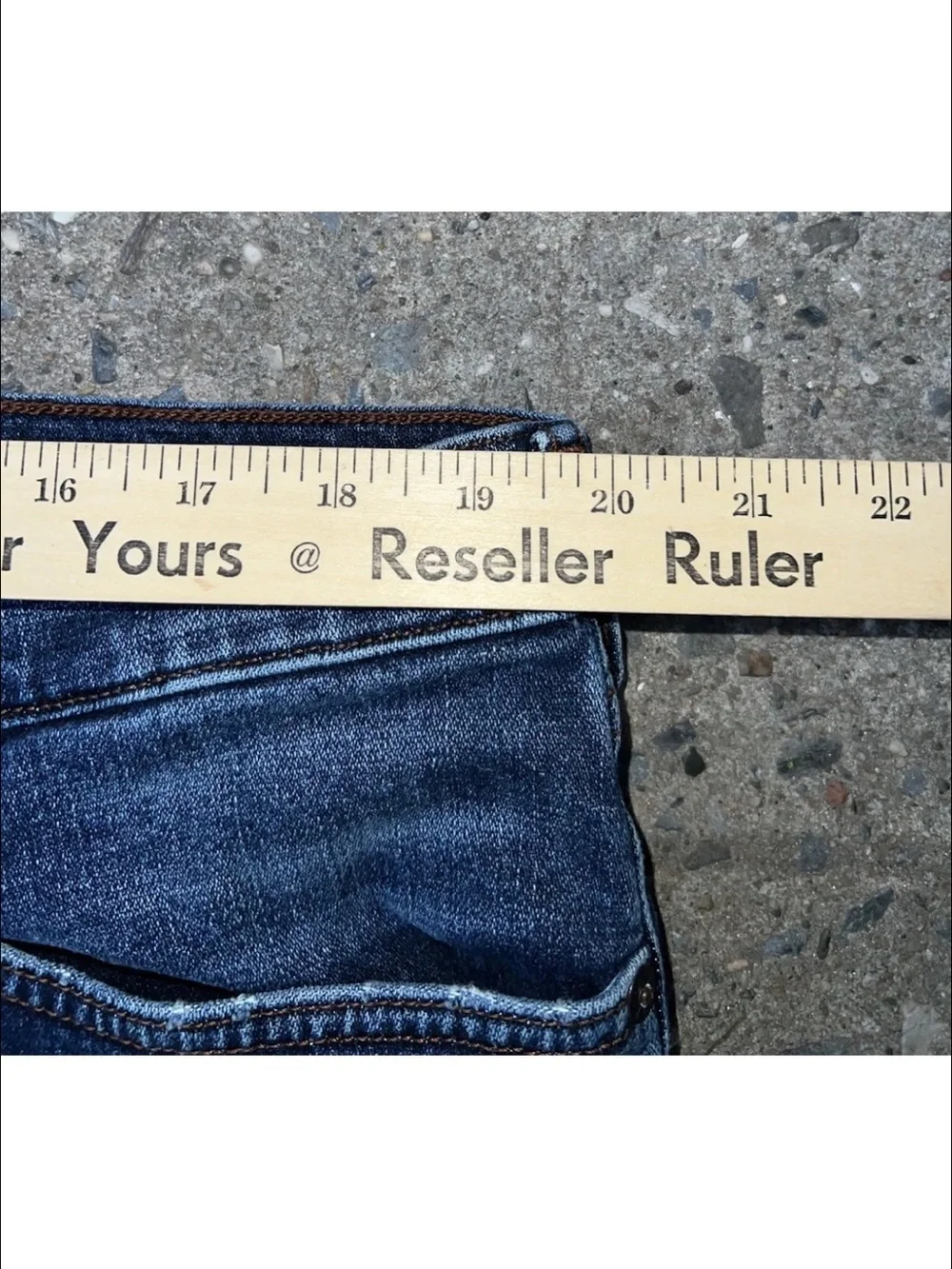 True Religion Rocco Relaxed Skinny Mens 40 Denim Blue Jeans 40x33